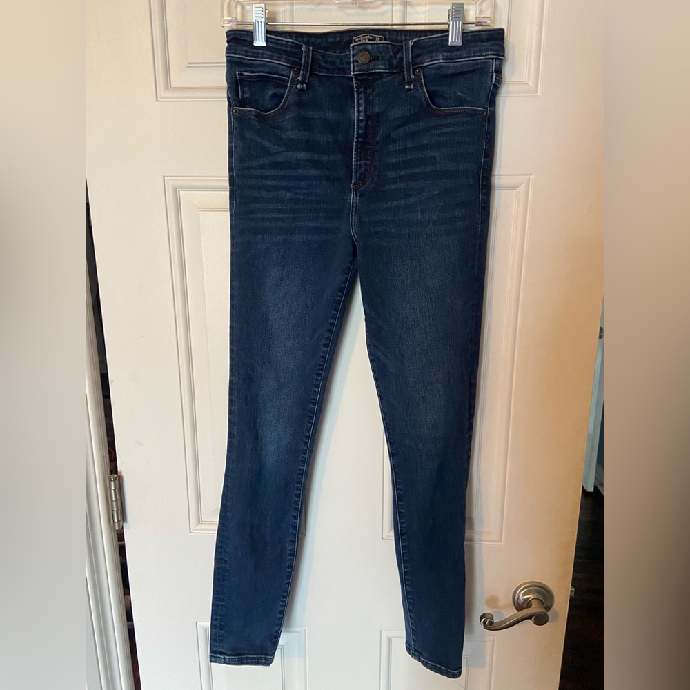 Abercrombie & Fitch Blue Skinny Jeans